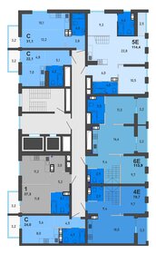 51,5 м², 2-комнатная квартира 5 380 000 ₽ - изображение 8