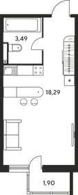 28 м², квартира-студия 3 150 000 ₽ - изображение 25