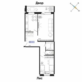 16 м², 1-комнатная квартира 1 170 000 ₽ - изображение 69