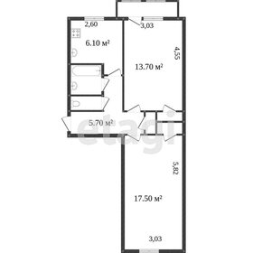 55 м², 2-комнатная квартира 6 700 000 ₽ - изображение 90