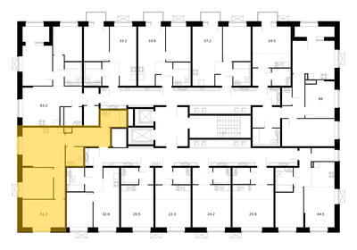 57,6 м², 2-комнатная квартира 5 850 000 ₽ - изображение 38