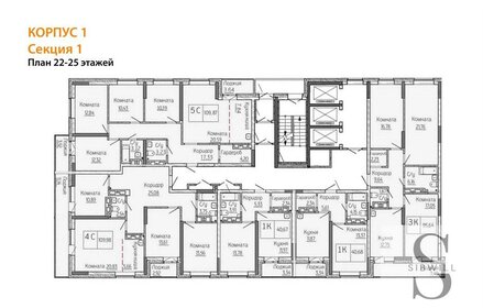 40,7 м², 1-комнатная квартира 8 550 000 ₽ - изображение 5