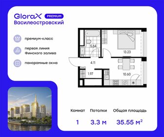 38,3 м², 1-комнатная квартира 16 309 999 ₽ - изображение 49