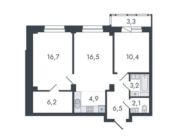 58,3 м², 3-комнатная квартира 5 299 000 ₽ - изображение 108