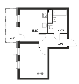 60 м², 3-комнатная квартира 4 000 000 ₽ - изображение 18