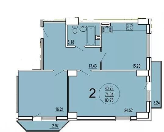83 м², 2-комнатная квартира 10 300 000 ₽ - изображение 51