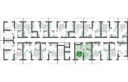 35 м², 1-комнатная квартира 14 500 000 ₽ - изображение 89