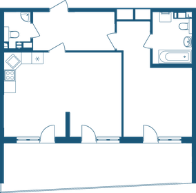 83,5 м², 3-комнатные апартаменты 27 244 688 ₽ - изображение 44