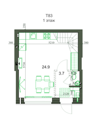 83,4 м², 4-комнатная квартира 7 597 000 ₽ - изображение 37