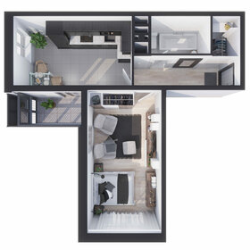 40 м², 2-комнатная квартира 4 000 000 ₽ - изображение 115