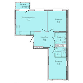 67,6 м², 2-комнатная квартира 5 300 000 ₽ - изображение 37