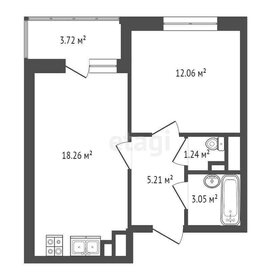 38,6 м², 1-комнатная квартира 11 155 400 ₽ - изображение 41