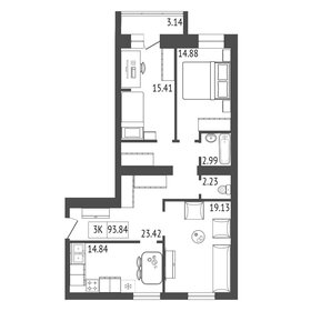 114 м², 5-комнатная квартира 13 200 000 ₽ - изображение 64