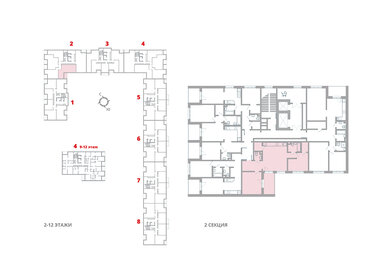 66,7 м², 2-комнатная квартира 10 343 150 ₽ - изображение 35