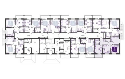 70 м², 3-комнатная квартира 7 500 000 ₽ - изображение 88