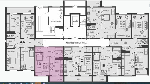 Квартира 38 м², 1-комнатная - изображение 1