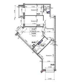 96 м², 3-комнатная квартира 18 000 000 ₽ - изображение 68