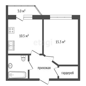 Квартира 38,6 м², 1-комнатная - изображение 1