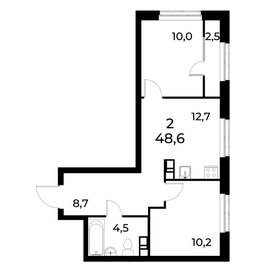 57,8 м², 2-комнатная квартира 7 803 000 ₽ - изображение 29