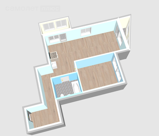 44 м², 2-комнатная квартира 8 400 000 ₽ - изображение 54