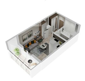 Квартира 26,8 м², студия - изображение 2