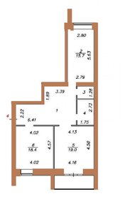 88 м², 3-комнатная квартира 8 500 000 ₽ - изображение 39