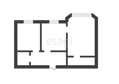 40 м², 2-комнатная квартира 3 650 004 ₽ - изображение 54