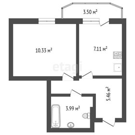 Квартира 25,2 м², 1-комнатная - изображение 2