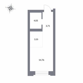 22,8 м², квартира-студия 5 100 000 ₽ - изображение 94