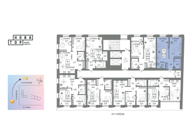 44,5 м², 2-комнатная квартира 4 470 000 ₽ - изображение 102