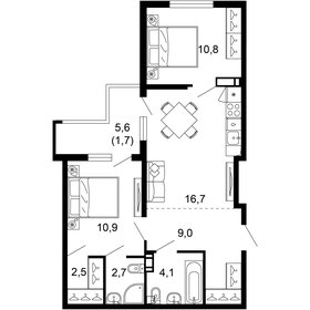 80 м², 3-комнатная квартира 15 400 000 ₽ - изображение 104