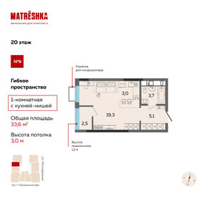 33,6 м², квартира-студия 5 042 066 ₽ - изображение 25