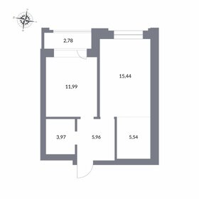 43,1 м², 2-комнатная квартира 9 400 000 ₽ - изображение 47