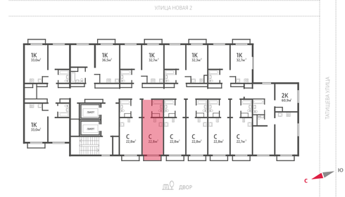 25,2 м², квартира-студия 3 750 000 ₽ - изображение 24