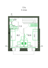 75,2 м², 4-комнатная квартира 6 884 000 ₽ - изображение 20