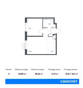 40,4 м², 2-комнатная квартира 8 885 000 ₽ - изображение 38