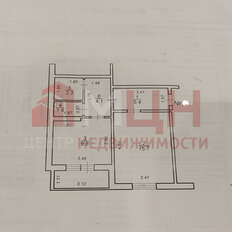 Квартира 40 м², 1-комнатная - изображение 4