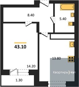 56,4 м², 3-комнатная квартира 5 300 000 ₽ - изображение 84