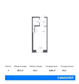 20,2 м², квартира-студия 4 096 730 ₽ - изображение 82