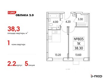 38,2 м², 1-комнатная квартира 11 139 120 ₽ - изображение 11