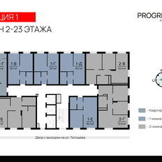 Квартира 32,1 м², 1-комнатная - изображение 3