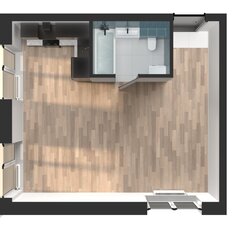Квартира 40,9 м², студия - изображение 5