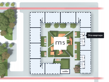 81,1 м², 3-комнатная квартира 7 450 000 ₽ - изображение 88