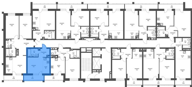 Квартира 26 м², студия - изображение 2