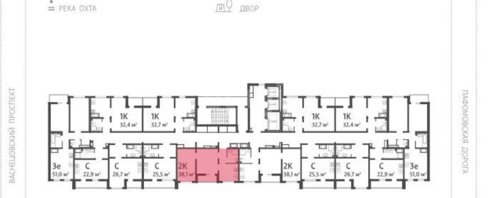 Квартира 37,3 м², 2-комнатная - изображение 1