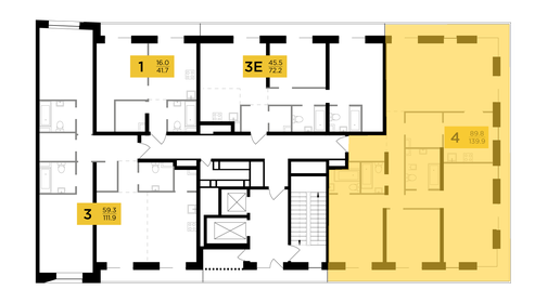 184,5 м², 4-комнатные апартаменты 70 000 000 ₽ - изображение 60