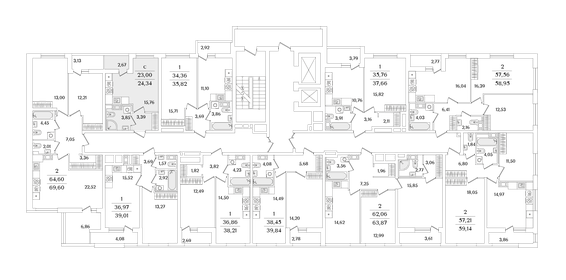 Квартира 24,3 м², студия - изображение 2