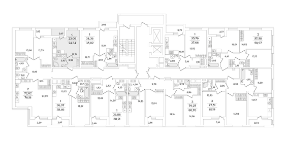 Квартира 24,3 м², студия - изображение 2