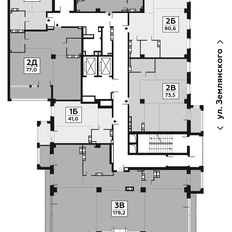 Квартира 43,7 м², 1-комнатная - изображение 3