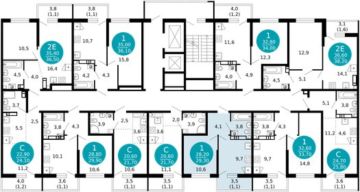 Квартира 29,3 м², 1-комнатная - изображение 2